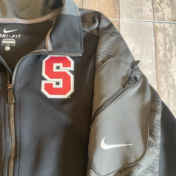 Nike Stanford Dri Fit Performance Men’s Zip Front Jacket Size XL - Picture 8 of 10